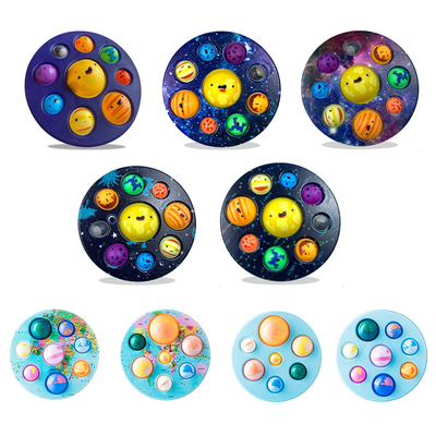 Fleksibel Reusable Baby Soothing Toys, Mainan Silikon Anti Abrasi Untuk Anak-Anak