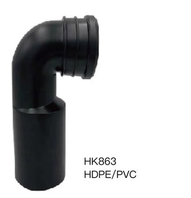 45-60mm Selang Toilet Drain Pipe Untuk Wastafel Anti Oksidasi