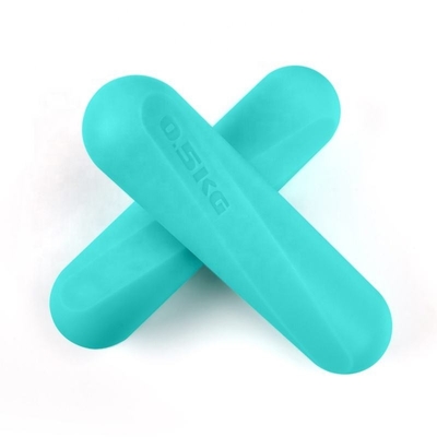 Custom Gym Fitness Body Building Silicone Cast Iron Dumbbells Set Penurunan Berat Badan