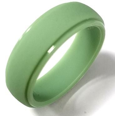 Cincin Pertunangan Pernikahan Silikon Cincin Jari Untuk Pria Dan Wanita Logo Kustom