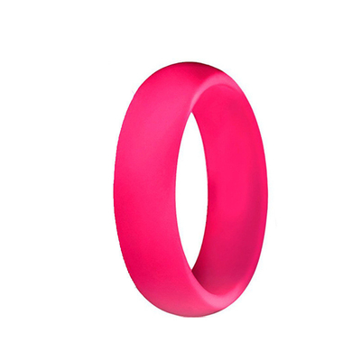 Cincin Silikon Kustom Bergaya Wanita Dengan Cincin Pernikahan Silikon Flash Chic Halus