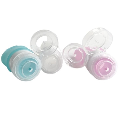 Silikon Perjalanan Botol Set Tsa Disetujui Leak Proof Refillable Silicone Squeezable Aksesoris Perjalanan Wadah untuk Toi