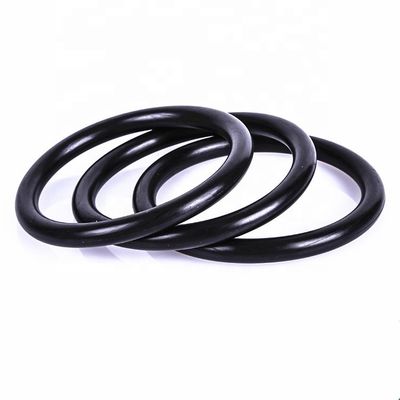 Tahan Bahan Bakar Karet Hitam Tidak Beracun Segel O Rings Antiwear Tahan Air